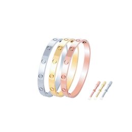 Diamantontwerper armband luxe heren armbanden voor heren sieraden armbanden cJeewelers groothandel charme bruiloft bruid slot dames klassieke cadeau aangepaste liefde bangle