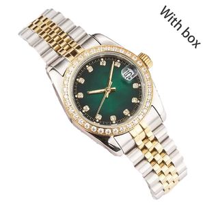 Relojes para mujer Muñeca mecánica Diamante Diseñador Mujer Reloj de pulsera 41 mm 36 mm 31 mm Reloj impermeable Movimiento automático de alta calidad Diseñador Relojes de cristal de zafiro