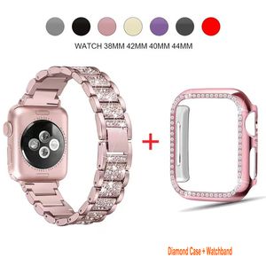 Diamond ontwerper Stripe Sportband Katjes voor Apple Watch -banden 45 mm 44 mm 42 mm 41 mm 40 mm 38 mm Polsbandjes Vervangingsriem Iwatch -serie SE 8 7 6 5 4 3 2 1 Dames mannen