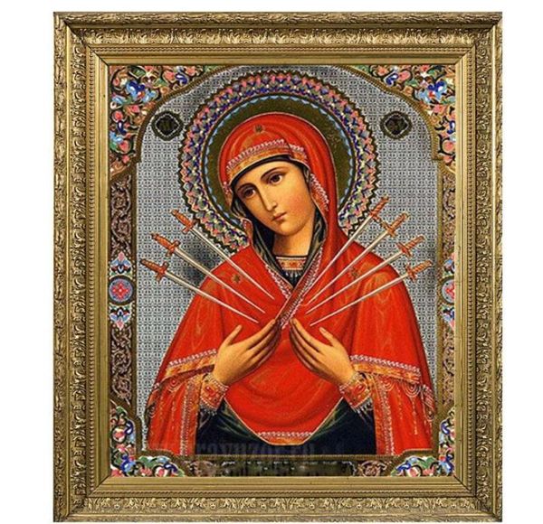 Diamant broderie icônes religieux vierge marie diamant peinture personnalisé 5D bricolage perles broderie Kits point de croix 3D Images3759619