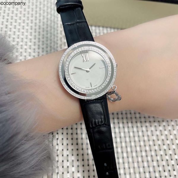 Diamante trébol de cuatro hojas va Moda Cleefly Mujeres Causal Reloj Van Diseñador de lujo Joyería Para mujer Versátil Diamante Encantos impermeables Montre de Luxe 13 D