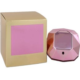 Bouteille en verre diamant 80ml pour femmes, Parfum Empire EDP, Spray corporel de luxe, Parfum Floral pour dames