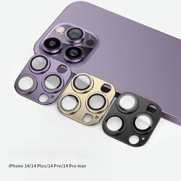 ALLES IN EEN Metalen Lens Camerabeschermer Voor iPhone 15 14 13 12 11 Pro Ma Metalen Frame Beschermers