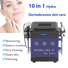 Diamant hydro microdermabrasion machine machines de nettoyage du visage rf rajeunissement élimination des rides dispositif de beauté BIO soins de la peau