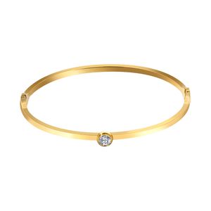 Bijoux en diamant Bracelets tendance Bracelets en acier inoxydable pour femmes Bijoux minces européens américains et coréens Mode de Dubaï Accessoires simples pour filles Cadeaux sur Hnads