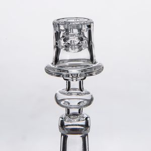 Diamond Knot Enail Cuarzo Clavos eléctricos Frosted Joint 19.5mm Tazón para 20mm Bobina Diseño elegante Domeless Dab Rig 523