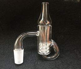 Diamond Knot Loop Recycler Banger Dab Nail With Gear Insert Carb Cap Tapon de banger 10 mm 14 mm Femelle mâle pour l'huile DAB RIG2015558