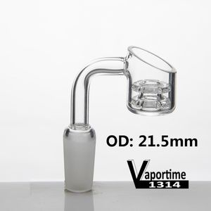 Accessoires de fumage de diamant Noeud Quartz Banger Nail OD: 22mm Terp Locker Loop Insert Bol 10mm 14mm 18mm Mâle Femelle Bong Tuyau d'eau Dab Rigs 569