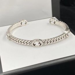 Diamond brief G Charm Modearmbandketen Luxe ontwerper Bracelet Women's Party Gift Sieraden