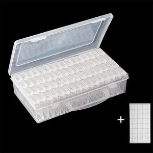 Diamant Schilderij Box Opslag Kruissteek Es Tool Accessoires Bead Container Borduurwerk steen 211102