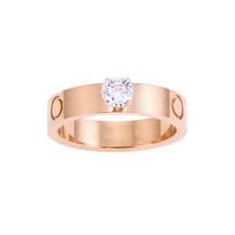 diamanten ring designer ringen Titanium stalen Ring luxe sieraden moissanite Ringen trouwringen voor vrouw verjaardag partij cadeau 5-11 maat