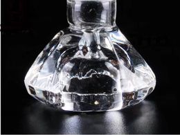 Accesorios de vidrio de burbujas en forma de diamante tuberías de fumador de vidrio coloridos mini múltiples colores tubos de mano mejor glas de cuchara