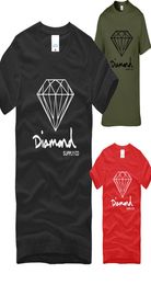 Diamond Supply Co Imprimé Tshirt Men039s Fashion Brand Design Vêtements Male South Coast Harajuku Skate Hip Hop Cône courte SpO8078758