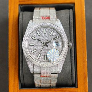 Diamond Watch Automatische mechanische herenhorloges voor heren Horloges 40 mm roestvrij staal 904L waterdicht zakelijk polshorloge Montre De Luxe 247 V