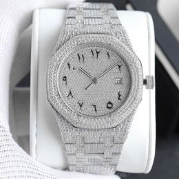 Diamond Watch Automatic Mechanical Movement Designer Watches 41 mm Sapphire impermeable acero inoxidable 904L Men pulsera Mundial de pulsera Montre de Luxe Gift