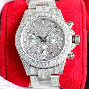 Diamond Watch Designer Watches Automatic mécanique 7750 Mouvement Bracelet imperméable Sapphire Business 904L ACTEUR INOXNOSSIL 40 mm montre la bracelet Montre de Luxe