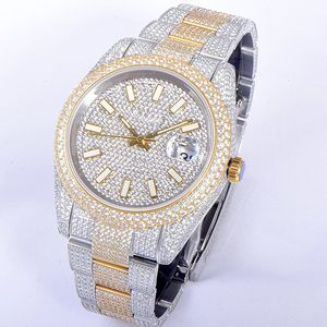 Diamond Watch Designer Relojes para hombres mecánicos automáticos 2824 Movimiento de pulsera impermeable Sapphire Business acero inoxidable de acero inoxidable de 40 mm de pulsera Montre de luxe