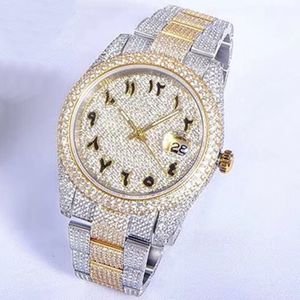 Diamond Watch Designer Montres pour hommes Mouvement mécanique automatique Bracelet étanche Sapphire Business en acier inoxydable 40 mm Wristwatch Montre de Luxe