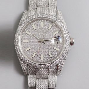 Diamond Watch Designer Watches Men Automatisch mechanisch 2824 Beweging Waterdichte armband Sapphire Fashion Rainless Steel 40mm polshorloge Montre de Luxe