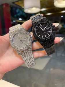 Diamond horloge voor dames luxe ontwerper Qatches Fashion Rainless Steel Strap Montre de Luxe BP Factory