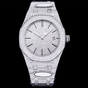 Diamond Watch Heren 41 mm automatisch mechanisch 3120 uurwerk Designer horloges Hoge kwaliteit roestvrijstalen band Waterdicht zakelijk polshorloge Montre De Luxe