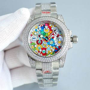 Diamond Watch Mens Designer Watches Mouvement mécanique automatique Bracelet Business imperméable 42 mm