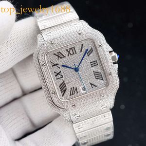 Diamond Watch Mens Designer kijkt automatisch mechanisch 40 mm saffierbedrijf vrouwen polshorloge high-end roestvrijstalen riem montre de luxe