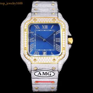 Diamond horloge heren kijkt automatisch mechanisch 40 mm saffierontwerper Lady polswatch 904L high-end roestvrijstalen riem Montre de luxe