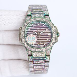 Diamond Watch Women Automatic Mechanical Watches 35,2 mm Sapphire Waterdichte Super Luminous Lady PolsWatch Montre de Luxe Gifts