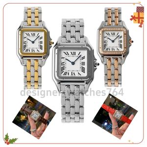 Diamond Watch Women Luxury Movement Horloges voor mannen Designer kijken Women Square polshorloges Mechanische sportklok met roestvrijstalen band Man Relojes de Lujo