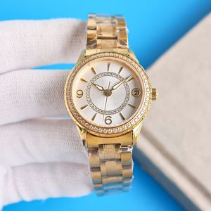 Diamond Watch Women kijken 33 mm automatische mechanische beweging Watch Business Designer kijkt Montre Luxe