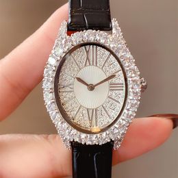 Женские часы с бриллиантами, кварцевые часы, модные наручные часы, 36 мм, классические деловые женские наручные часы Montre De Luxe2722