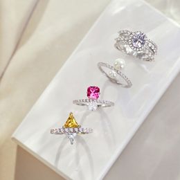 Diamanten trouwring luxe plantbelofte ringen ontwerper voor vrouwen overvloedig ontwerp overvloedige sieraden cadeauset