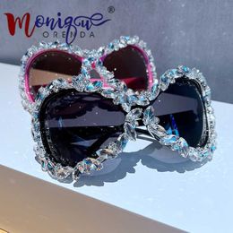 Diamant Y2k surdimensionné Punk lunettes de soleil femmes 2023 lunettes lunettes de soleil pour hommes marque de luxe Designer lunettes lentes de sol mujer230328