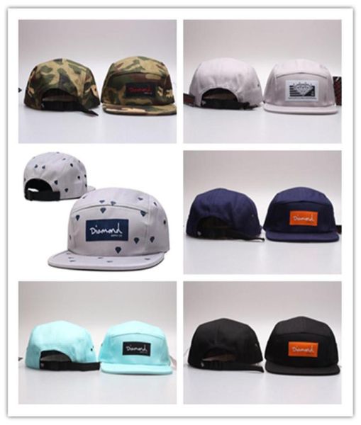 Diamantes Gorras de béisbol Supply Co 5 paneles camo 1998 LIFE DMND strapback flor hiphop Deportes Snapback sombreros chapeu de sol swag Hombres 9677509