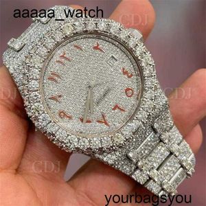 Diamonds Custom Ap Luxe Iced Out Automatische Mechanische Lab Grown Horloge Mode Horloge Fabrikant Polshorloge India
