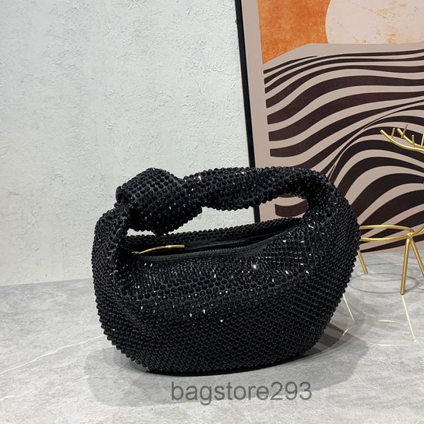 Diamantes Jodie Bolsos Monedero Bolsos de hombro Tejido de cuero Corbata Tote Cartera Marca Letras 2022