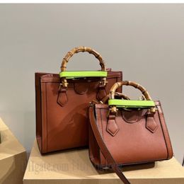 bolso de diseñador de bolso de bambú Diana Diana Bamboo Crossbody Bolse Women Fashion Handbag Bag Bolsas de cuero de calidad superior Bolsas de compras grandes bolsos de lujo
