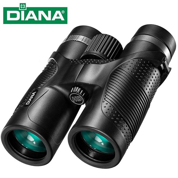 Prismáticos potentes Diana HD 10x42, telescopio Binocular profesional resistente al agua para adultos, caza al aire libre, observación de aves