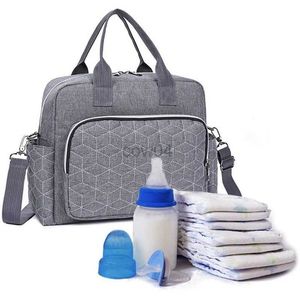 Luierzakken babyluierzak luier tas mummie tas waterdichte reis baby luiertassen voor moeder kinderwagen mama mama moederschap bakken schoudertassen d240429