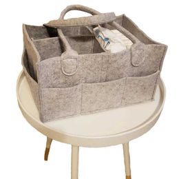 Bolsas de pañales pañales para bebés - caja de almacenamiento de bebés y administrador de automóviles para pañales y toallitas para bebés D240522