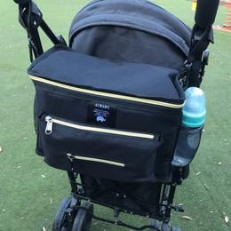 Luiertassen baby wandelwagen organisator voor kar multifunctioneel waterdichte waterdichte grote capaciteit pram rijtuig accessoires 230217