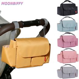 Bolsas de pañales Cochecito de bebé Organizador Mamá Bolsa de pañales Cochecito de bebé Impermeable Gran capacidad Cochecito Accesorios Bolsa de pañales de viaje para carro 230316