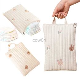 Sacs à couches Coton Baby Diaper Sac Nappy Pouch de voyage Sacs de rangement Sacs de rangement de Corée du Sud