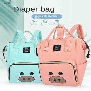 Bolsas de pañales Moda Momia Bolsa de pañales de maternidad Bolsa de pañales de gran capacidad Mochila de viaje Bolsa de lactancia para el cuidado del bebé Bolsa de moda para mujer L231110