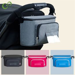 Luierzakken grote capaciteit baby wandelwagenzakken opslag organizer Mom Travel Hangen koets PRAM Mummie Diaper Nappy Backpack Accessorie ZXH 220826