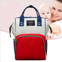 Bolsas de pañales a gran capacidad bolsas multifuncionales de madre y bebé de moda y duraderos D240522