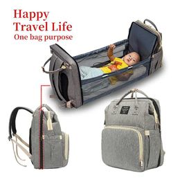 Sacs à couches maman bébé sac à dos convertible convertible sac à couches léger sac à couches polyvalent sac de rangement de voyage femme enceinte