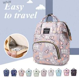 Sacos de fraldas múmia grande capacidade saco de fraldas cuidados mochila à prova dwaterproof água ao ar livre viagem fralda saco de maternidade saco de viagem de fraldas do bebê para carrinho l231110