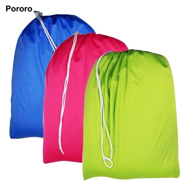 Bolsas de pañales Revestimiento de cubo de pañales reutilizable tamaño 50cm60cmbolsa impermeable de color liso de tamaño grande para pañales sucios y limpios 221101